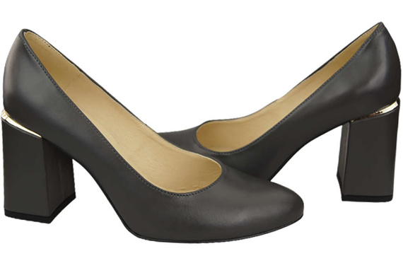 Damenschuhe Graphite Pumps Naturleder 179 ElitaBut