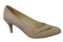 Damenschuhe Pumps Naturleder Cappuccino Lico 989 ElitaBut