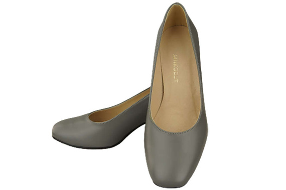 Damenschuhe Pumps Naturleder 171 Grau ElitaBut