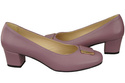 Damenschuhe Pumps Naturleder 187 Lila ElitaBut