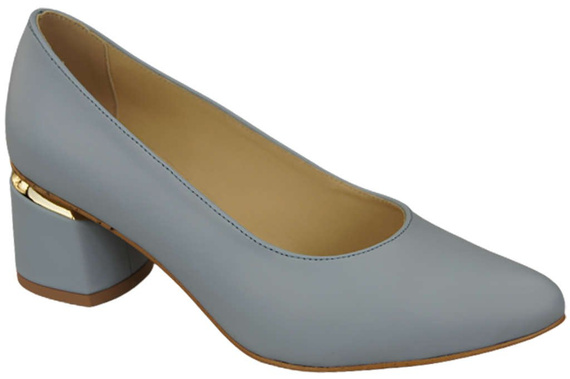 Damenschuhe Pumps Hellblau Naturleder 143 ElitaBut