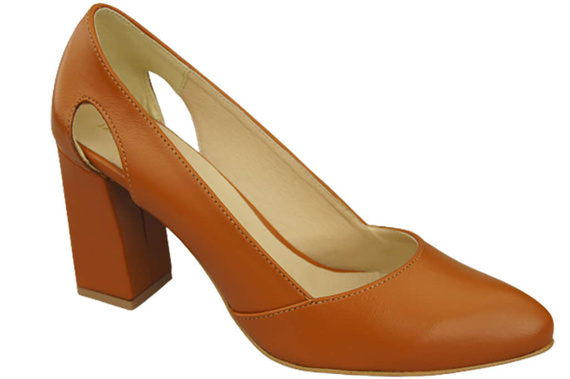 Damenschuhe Rote Pumps, Naturleder 184 ElitaBut