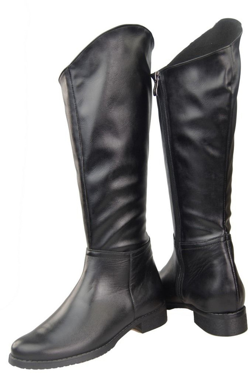 Damenstiefel, Stiefel 124 S, Schwarz ElitaBut