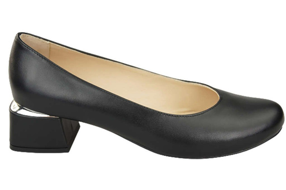 Damenschuhe Pumps Naturleder 159 Schwarz ElitaBut
