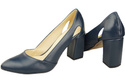 Damenschuhe Pumps Marineblau Naturleder 184 ElitaBut