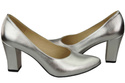 Damenschuhe Silber Pumps Naturleder 170 ElitaBut