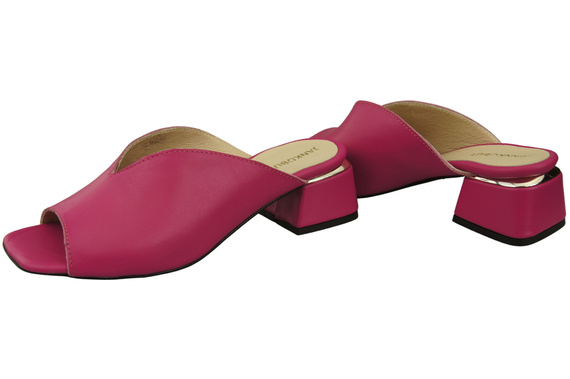 Damen Schuhe Absätze Flip Flops Purpurfarbig Naturleder 210 ElitaBut