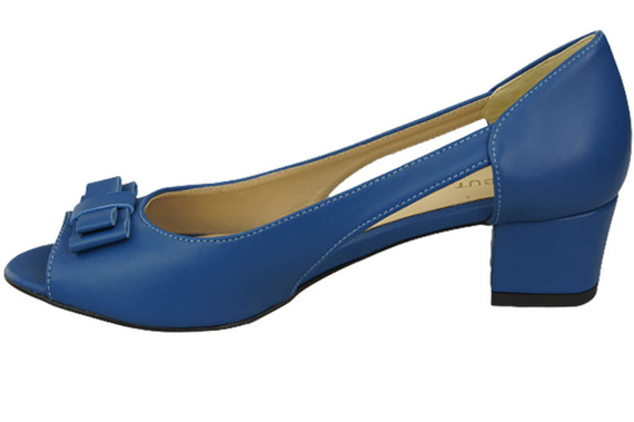 Damenschuhe Sandalen Blau Naturleder 145 ElitaBut