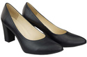 Damenschuhe Pumps Schwarz Naturleder 170 ElitaBut