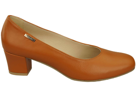 Damenschuhe Pumps Naturleder 172 Rot ElitaBut