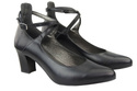 Damenschuhe Pumps Schwarz Naturleder 118 ElitaBut