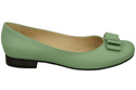 Ballerina-Schuhe für Damen, Naturleder, Mint 702 ElitaBut