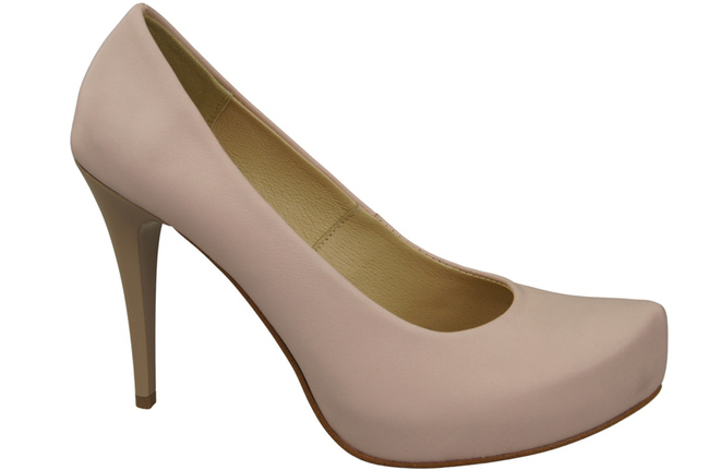 Damen Footwear Puderrosa Stiletto Pumps Naturleder 205 ElitaBut