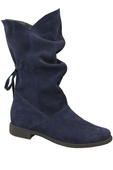 Winterstiefel für Damen, natürliches Veloursleder, Marineblau 999 von ElitaBut