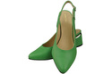 Damenschuhe Limette Sandalen, Naturleder 196 ElitaBut