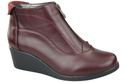 Damen Stiefeletten Frühling/Herbst Naturleder Burgund 133 L ElitaBut
