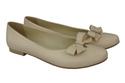 Damen Ballerinas Beige Naturleder 998 ElitaBut