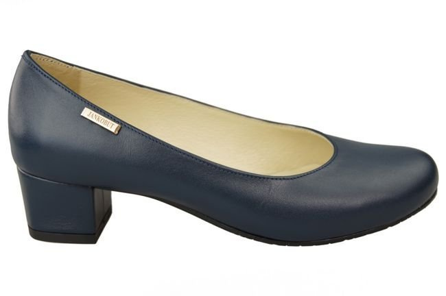 Damenschuhe Pumps Naturleder 116 Marineblau ElitaBut