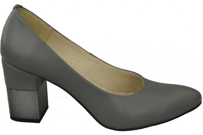 Damenschuhe Pumps Grau Naturleder 144 ElitaBut