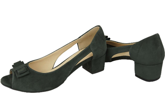 Damenschuhe Graphite Sandalen, Natürliches Wildleder 145, Von ElitaBut