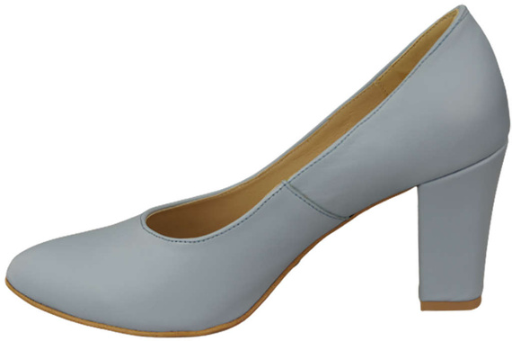 Damenschuhe Pumps Hellblau Naturleder 170 ElitaBut