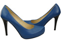 Damen Footwear Blau Stiletto Pumps Naturleder 205 ElitaBut
