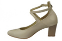 Damenschuhe Pumps Beige, Naturleder 118 ElitaBut