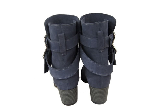 Damenstiefel Naturveloursleder Graphit 119 ElitaBut