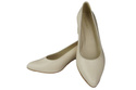 Damenschuhe Pumps Beige, Naturleder 143 ElitaBut