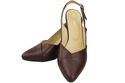 Damen Footwear Burgund Stiletto Sandalen Natural Leder 217 ElitaBut