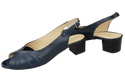 Damenschuhe Sandalen, Naturleder, Marineblau 991 ElitaBut
