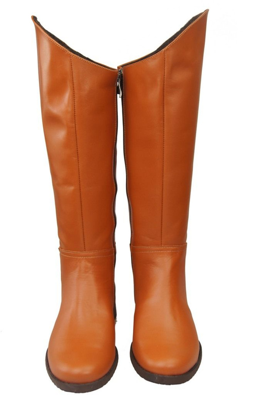 Schuhe Damenstiefel Stiefel, Naturleder 124 Rude ElitaBut