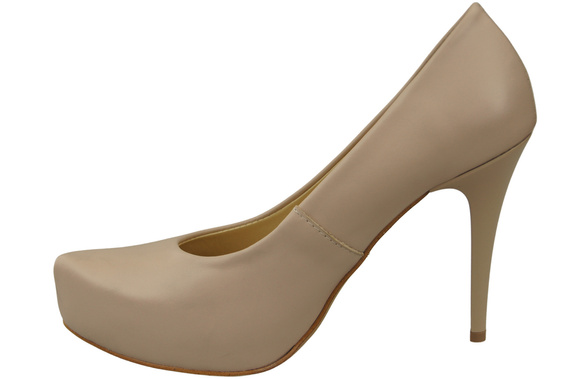 Damen Footwear Cappuccino Blass Stiletto Pumps Naturleder 205 ElitaBut