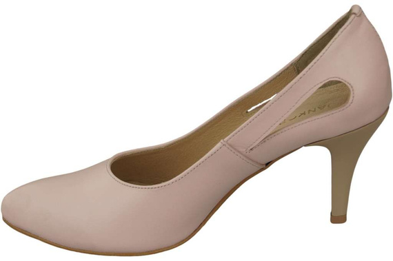 Damenschuhe Pumps Rosa Puder Naturleder 166 ElitaBut