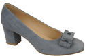 Damenschuhe Pumps Grau Natürliches Wildleder 163 ElitaBut