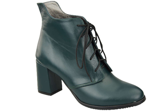 Damen Schnürstiefel Frühling/Herbst Naturleder Malachit 174 L ElitaBut