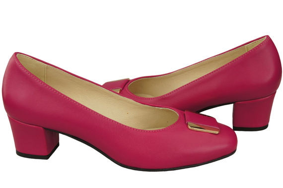 Damenschuhe Pumps Naturleder 187 Lila ElitaBut