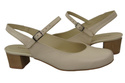 Damenschuhe Sandale Beige Naturleder 108 ElitaBut
