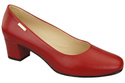 Damenschuhe Pumps Naturleder 172 Rot ElitaBut