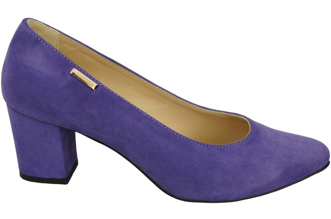 Damenschuhe Pumps Lila Natürliches Wildleder 106 ElitaBut