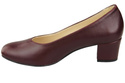 Damenschuhe Pumps Naturleder 172 Burgund ElitaBut