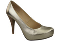 Damenschuhe Pumps Naturleder Gold 644 ElitaBut