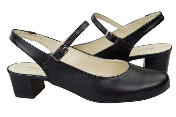 Damenschuhe Sandale Schwarz Naturleder 108 ElitaBut