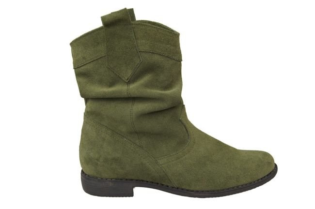 Schuhe Damen Stiefeletten Winter Naturveloursleder Bottled 117 Z ElitaBut