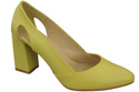 Damenschuhe Zitronenpumps, Naturleder 184 ElitaBut