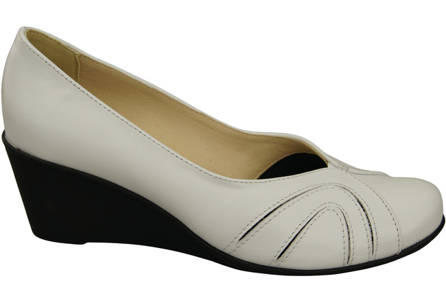 Damen Schwarz Naturleder Gestiefelte Weiß 828 ElitaBut