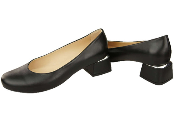 Damenschuhe Pumps Naturleder 159 Schwarz ElitaBut