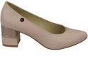 Damenschuhe Pumps Rosa Puder Naturleder 142 ElitaBut