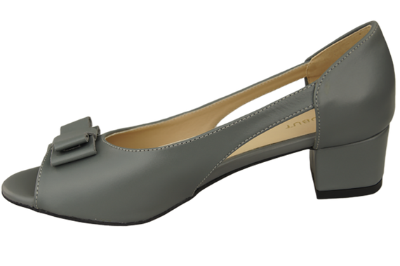 Damenschuhe Sandalen Grau Naturleder 145 ElitaBut