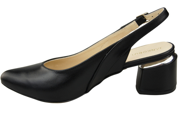 Damenschuhe Sandalen Schwarz Naturleder 196 ElitaBut